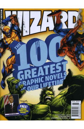 Wizard: The Comics Magazine 212A published by Wizard with cover art by Stephen Segovia