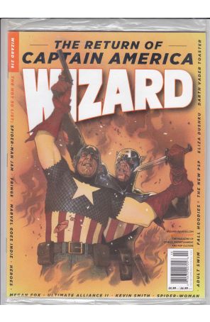 Wizard: The Comics Magazine 216A (in bag) published by Wizard with cover art by Travis Charest