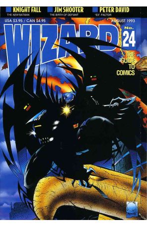 Wizard: The Comics Magazine 24 published by Wizard with cover art by Joe Quesada