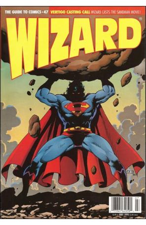 Wizard: The Comics Magazine 47 (Newsstand) published by Wizard with cover art by Tom Grummett
