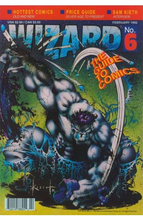 Wizard: The Comics Magazine 6A published by Wizard with cover art by Sam Kieth