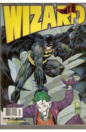 Wizard: The Comics Magazine 71A published by Wizard with cover art by Joe Quesada