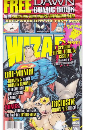 Wizard: The Comics Magazine 93A (in bag) published by Wizard with cover art by Joe Madureira
