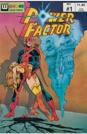 Power Factor (1st Series) 1 published by Wonder Color with cover art by Tom Lyle