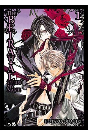 Betrayal Knows My Name TPB 1 published by Yen with cover art by Hotaru Odagiri