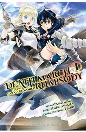 Death March to the Parallel World Rhapsody 1 published by Yen with cover art by Megumu Aya