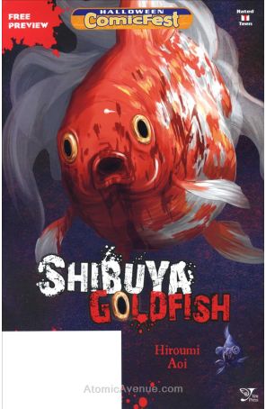 Shibuya Goldfish Holiday Special 2018 published by Yen with cover art by Aoi Hiroumi