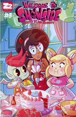 Welcome To Showside 3A published by Z2 with cover art by Paulina Ganucheau