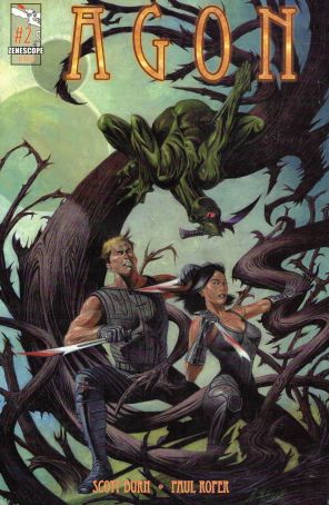 Agon 2 published by Zenescope with cover art by David Michael Beck