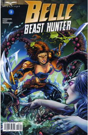 Belle: Beast Hunter 3A published by Zenescope with cover art by Bong Dazo