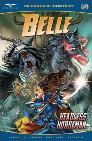 Belle: Headless Horseman 1B published by Zenescope with cover art by Harvey Tolibao