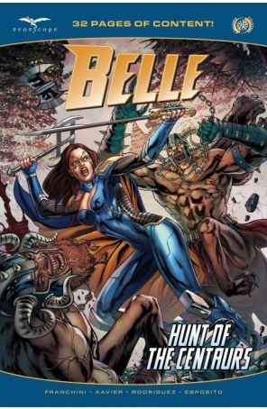 Belle: Hunt of The Centaurs 1B published by Zenescope with cover art by Igor Vitorino