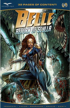 Belle: Return of Scylla 1A published by Zenescope with cover art by Igor Vitorino