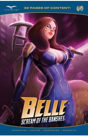 Belle: Scream of the Banshee 1C published by Zenescope with cover art by Pierluigi Abbondanza