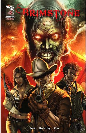 Brimstone 3B published by Zenescope with cover art by Marat Mychaels