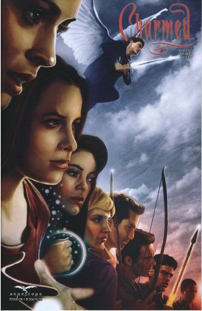 Charmed 24 published by Zenescope with cover art by David Seidman