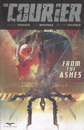 Courier: From the Ashes TPB 1 published by Zenescope with cover art by Leonardo Colapietro