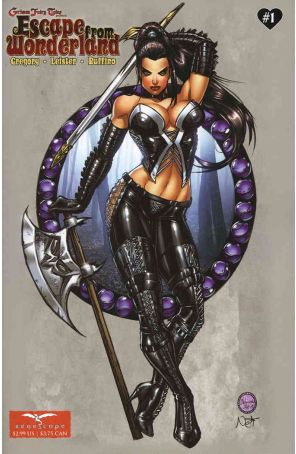 Escape from Wonderland 1B published by Zenescope with cover art by Adriana Melo
