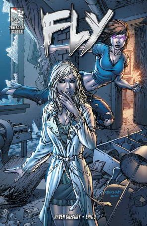 Fly (Zenescope) 4A published by Zenescope with cover art by Tyler Kirkham