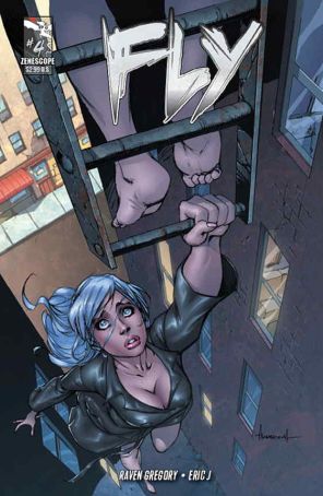 Fly (Zenescope) 4B published by Zenescope with cover art by Alé Garza