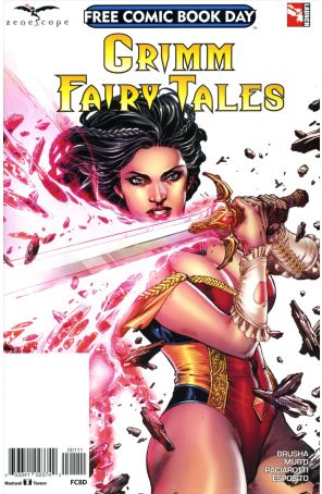 Grimm Fairy Tales (Vol. 2) 0 published by Zenescope with cover art by Ediano Silva