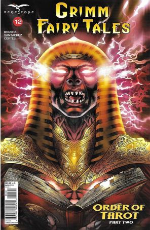 Grimm Fairy Tales (Vol. 2) 12D published by Zenescope with cover art by Harvey Tolibao