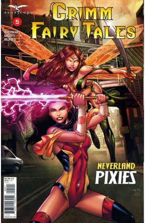 Grimm Fairy Tales (Vol. 2) 5A published by Zenescope with cover art by Sean Chen