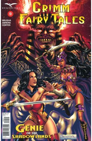 Grimm Fairy Tales (Vol. 2) 9A published by Zenescope with cover art by Julius Abrera