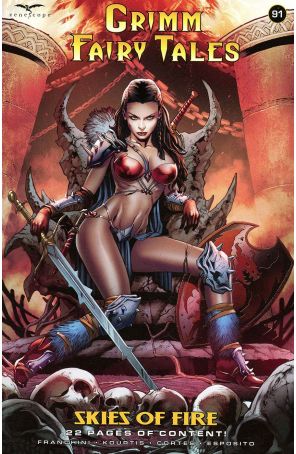 Grimm Fairy Tales (Vol. 2) 91A published by Zenescope with cover art by Igor Vitorino