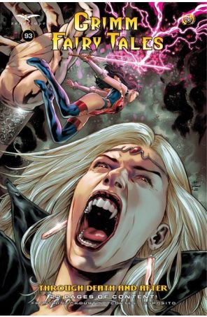 Grimm Fairy Tales (Vol. 2) 93A published by Zenescope with cover art by Igor Vitorino
