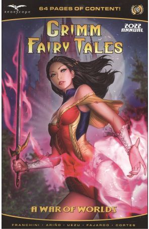 Grimm Fairy Tales (Vol. 2) Annual 2022C published by Zenescope with cover art by Michelle Hoeffner