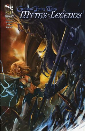 Grimm Fairy Tales Myths And Legends 11A published by Zenescope with cover art by Romano Molenaar