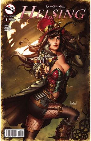 Grimm Fairy Tales Presents Helsing 1D published by Zenescope with cover art by Nei Ruffino