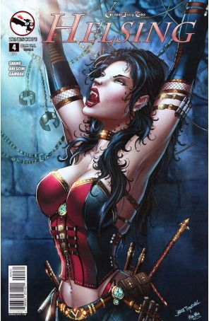 Grimm Fairy Tales Presents Helsing 4C published by Zenescope with cover art by Jamie Tyndall