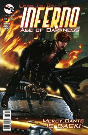 Grimm Fairy Tales Presents Inferno: Age of Darkness 1A published by Zenescope with cover art by Drew Johnson