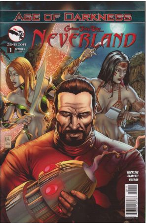 Grimm Fairy Tales Presents Neverland: Age of Darkness 1A published by Zenescope with cover art by Anthony Spay