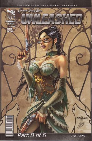 Grimm Fairy Tales Unleashed 0B published by Zenescope with cover art by Giuseppe Camuncoli