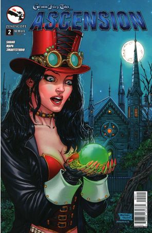Grimm Fairy Tales presents Ascension 2A published by Zenescope with cover art by Abhishek Malsuni