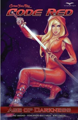 Grimm Fairy Tales presents Code Red TPB 1 published by Zenescope with cover art by Elias Chatzoudis