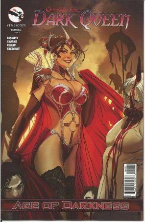 Grimm Fairy Tales presents Dark Queen 1A published by Zenescope with cover art by Stjepan Sejic
