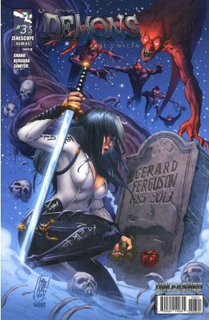 Grimm Fairy Tales presents Demons: The Unseen 3B published by Zenescope with cover art by Mike Lilly
