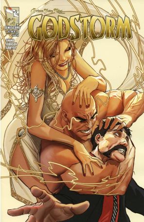 Grimm Fairy Tales presents Godstorm 2B published by Zenescope with cover art by Stjepan Sejic