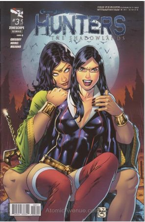 Grimm Fairy Tales presents Hunters: The Shadowlands 3A published by Zenescope with cover art by Paulo Siqueira
