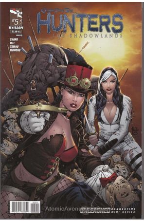 Grimm Fairy Tales presents Hunters: The Shadowlands 5A published by Zenescope with cover art by Paulo Siqueira