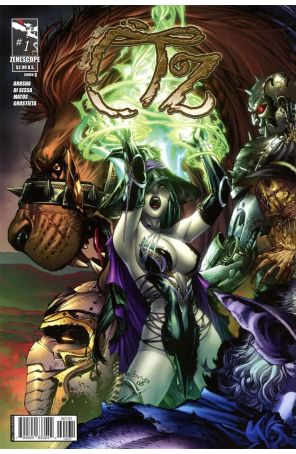 Grimm Fairy Tales presents Oz 1C published by Zenescope with cover art by Eric Basaldua