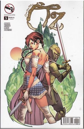 Grimm Fairy Tales presents Oz 5A published by Zenescope with cover art by Ken Lashley