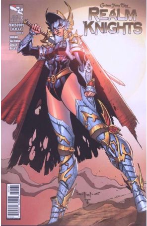 Grimm Fairy Tales presents Realm Knights 1C published by Zenescope with cover art by Pasquale Qualano