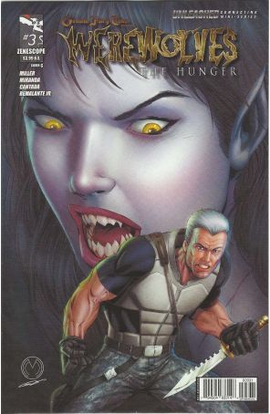 Grimm Fairy Tales presents Werewolves: The Hunger 3C published by Zenescope with cover art by Marat Mychaels