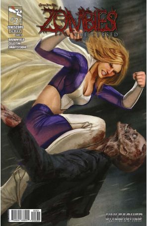 Grimm Fairy Tales presents Zombies: The Cursed 3C published by Zenescope with cover art by Stjepan Sejic