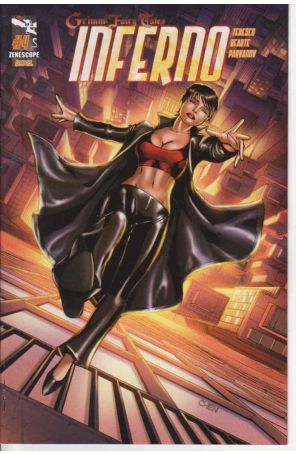 Grimm Fairy Tales: Inferno 4A published by Zenescope with cover art by Sean Chen